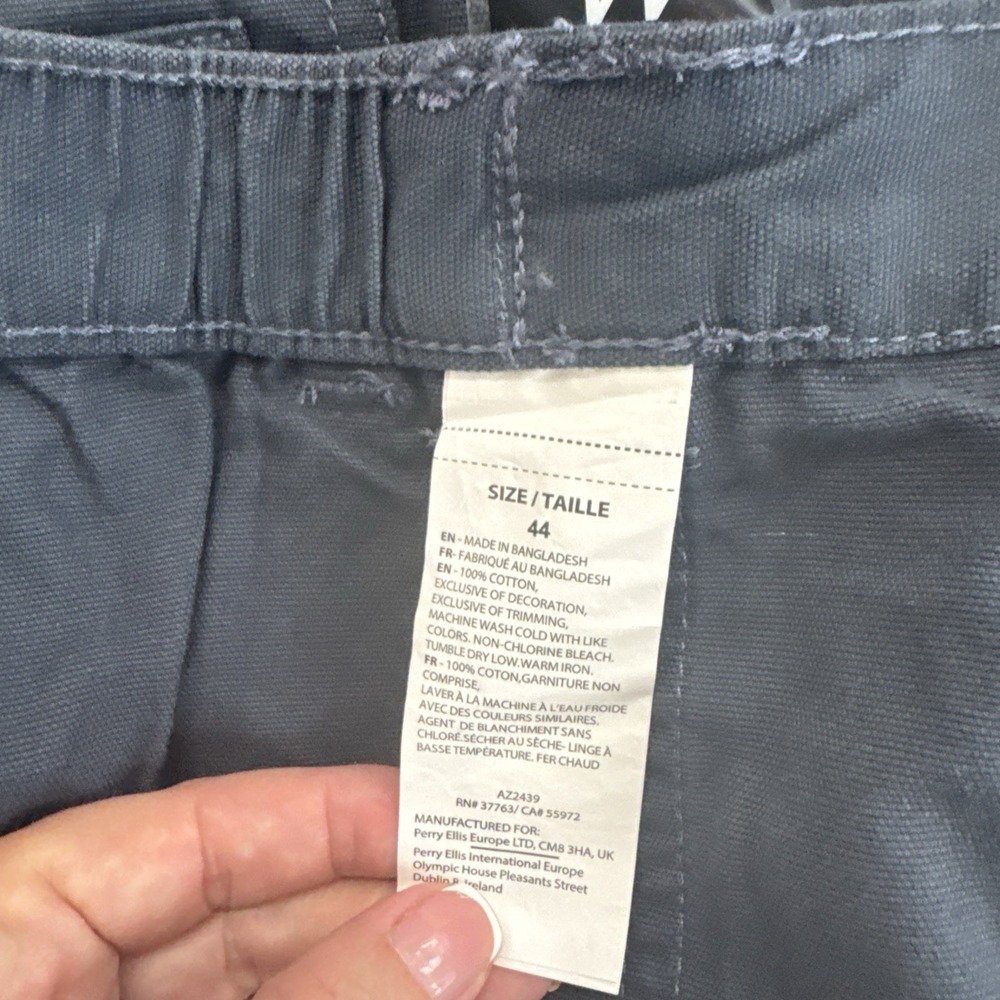 Savane Men's Hiking‎ Shorts, Blue Nights Cotton, UPF 30, Size 44, NEW, Reg $54 - Picture 7 of 8